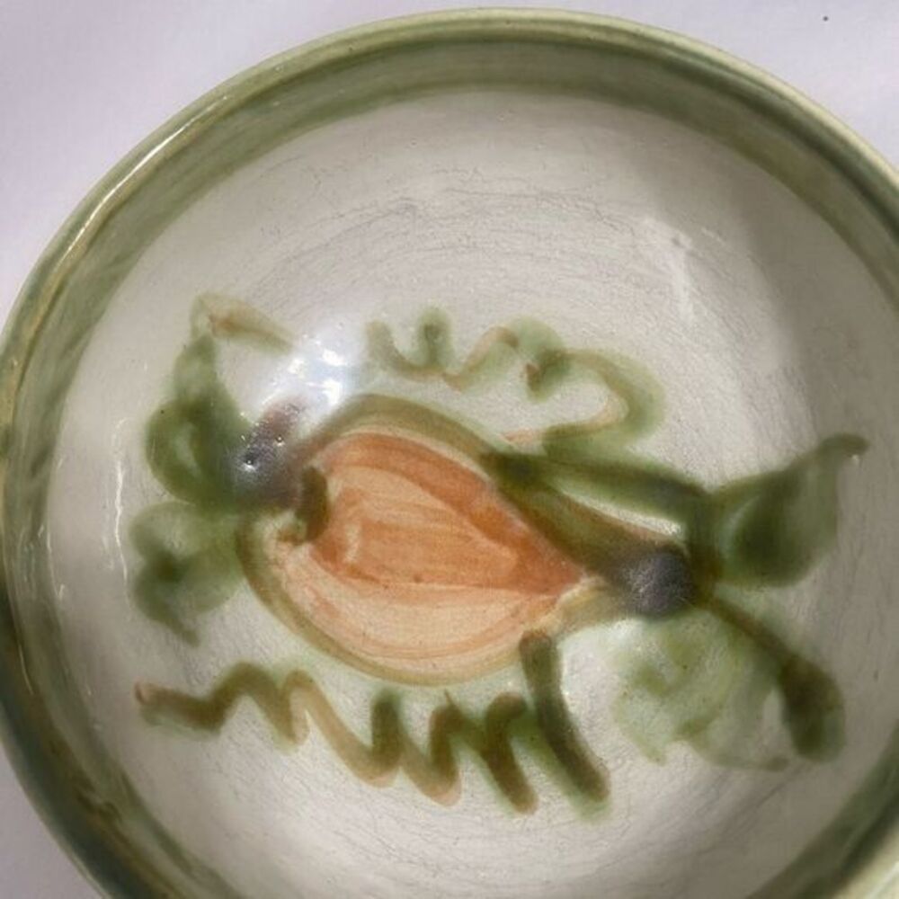 Vintage - Floral ceramic soup bowl - Picture 6 of 6
